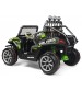 Masina Electrica Peg Perego Polaris Ranger Rzr Green Shadow, 24v, 6 ani+, Negru/Gri/Verde